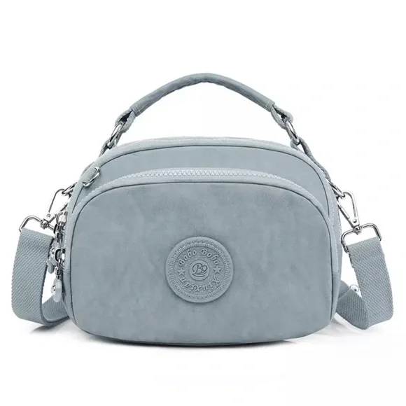 Nylon Fabric Lightweight Crossbody Bag - Picture 2 of 12